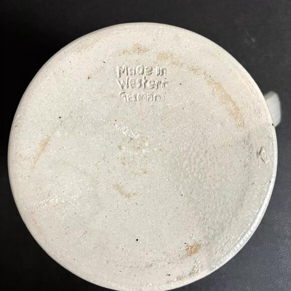 German Vintage Pottery Mug Hand Made Nordstetter Maier Bier West Germany - Picture 6 of 8